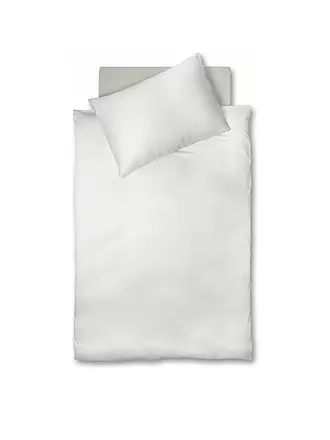 FLEURESSE | Ropa de cama de mezcla de lino Provence 70x90cm/140x200cm Rosa | creme